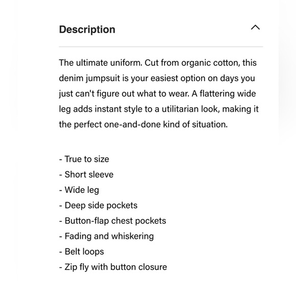 Citizens Of Humanity 0 Miki Jumpsuit In Lovely NWT! $378 - Picture 11 of 13